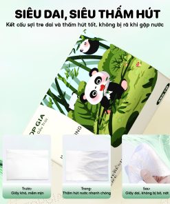 tính năng lổi bật của khăn giấy gấu trúc Top One