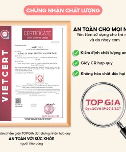 khăn giấy gấu trúc Top One đã kiểm chứng an toàn