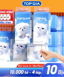 Giấy rút đáy treo tường