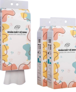 Giấy vệ sinh rút đáy treo tường Đa Sắc